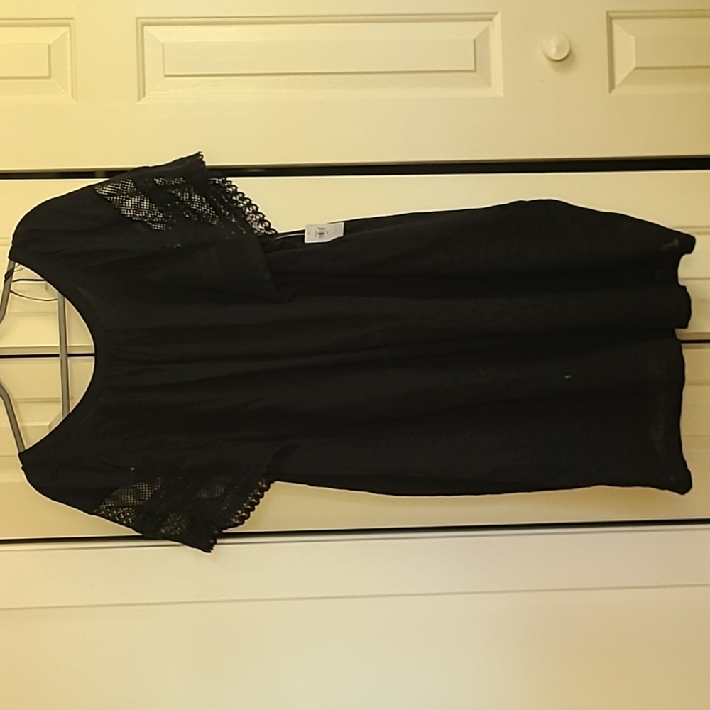 Old Navy Black linen sundress NWT